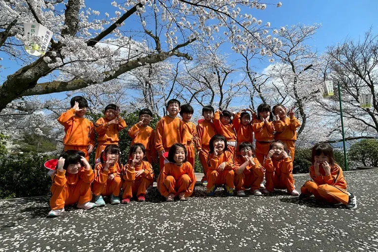 西山公園でお花見